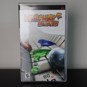 Mercury Meltdown (Sony PSP, 2006) Tested and Working